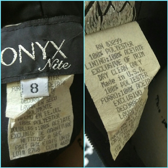 VTG 90s LBD Spaghetti Strap Flouncy Y2K 00s grunge - Picture 4 of 8